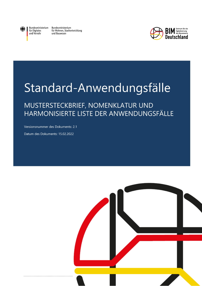Cover: BIM Standard-Anwendungsfälle