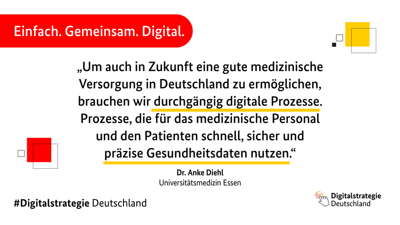 Dr. Anke Diehl zur Digitalstrategie