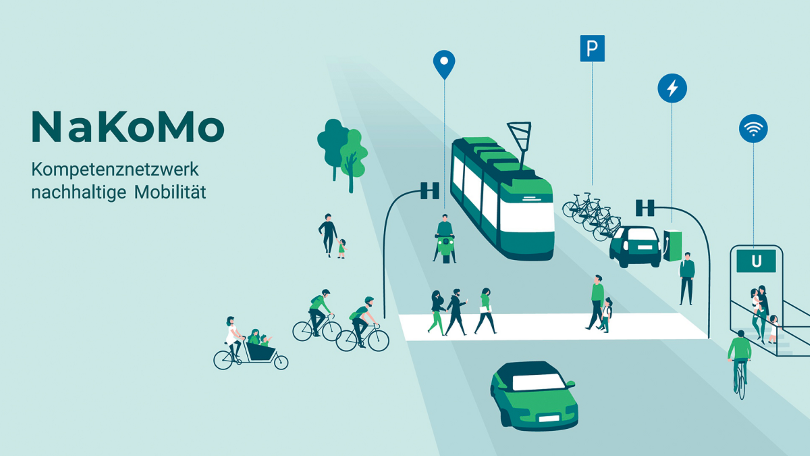 Illustration: NaKoMo – Kompetenznetzwerk nachhaltige urbane Mobilität