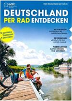 Deckblatt der Broschüre „Deutschland per Rad entdecken“