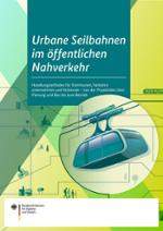 Cover des Leitfadens Urbane Seilbahnen im öffentlichen Nahverkehr