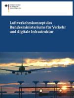 Cover des Luftverkehrskonzepts des Bundesministeriums für Verkehr und digitale Infrastruktur