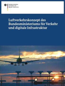 Cover des Luftverkehrskonzepts des Bundesministeriums für Verkehr und digitale Infrastruktur