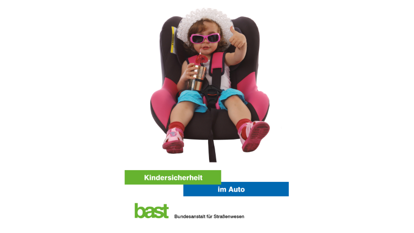 Visualisierung der Bundesanstalt für Straßenwesen: Kindersicherheit im Auto