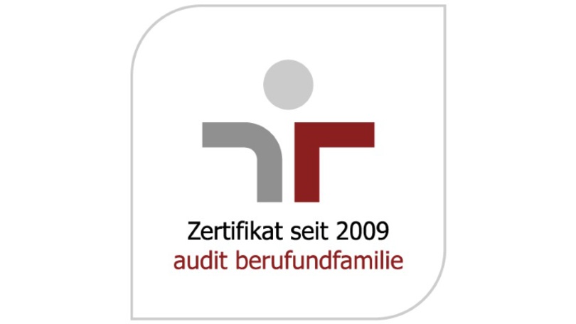 Zertifikat des audit berufundfamilie
