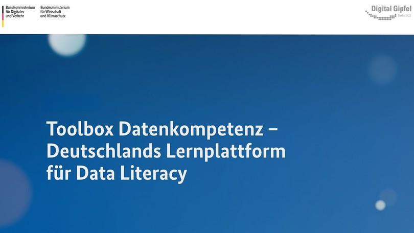 Toolbox Datenkompetenz – Deutschlands Lernplattform für Data Literacy 