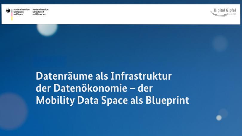 Datenräume als Infrastruktur der Datenökonomie – der Mobility Data Space als Blueprint