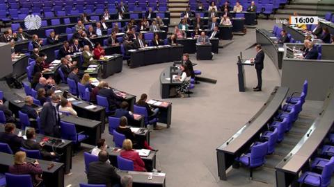 Volker Wissing spricht im Bundestag