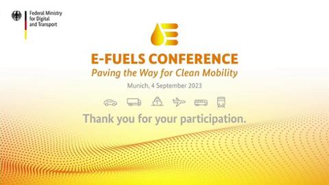 Startbild zum Video: PK zur E-Fuels Konferenz