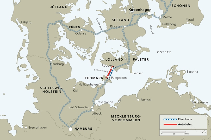 Connection of the Fehmarnbelt Fixed Link