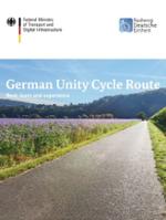 Cover of the flyer "German Unity Cycle Route"