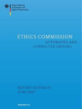 Cover: Ethics Commission - automated and connected driving