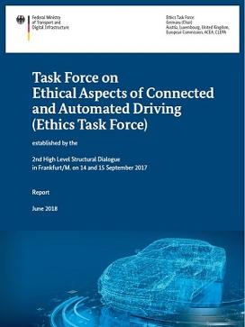 Cover: Task Force on Ethical Aspects of Connected and Automated Driving