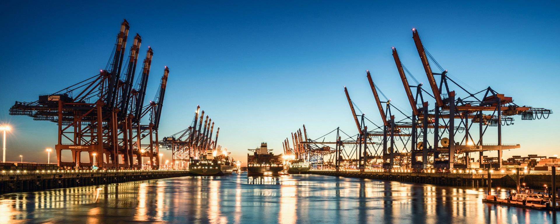 Hamburg's container port is the third largest container port in Europe. Source: Fotolia / davis